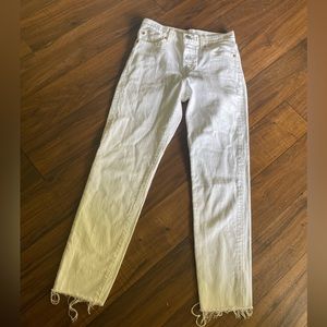LEVI STRAUSS AND CO. White pants